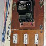 Tableau électrique vétuste